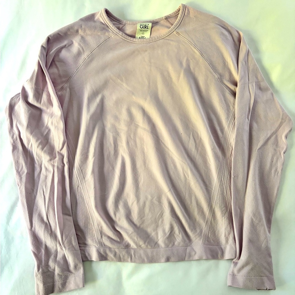 Athleta girls power up sport length seamless top
